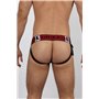 Sniper Neoprene Jock w/ Side Pocket Red