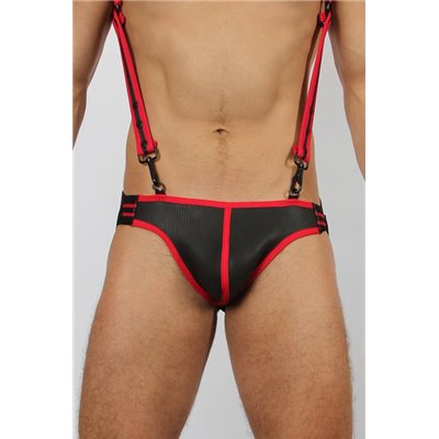 Trident Neoprene Jockstrap Red