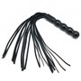 FLOGGER LEATHER STRINGS - 58cm - WOODEN HANDLE